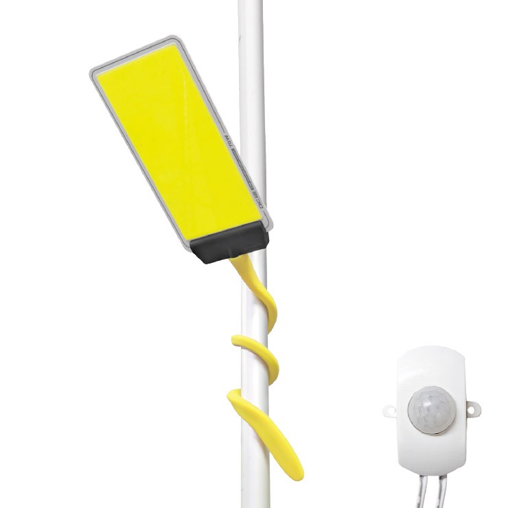 【メーカー直送】 【法人様限定】 DCC003-W MTO DC12V パネルライト くねくね棒タイプ 24時間センサー LED(昼光色) 4000lm