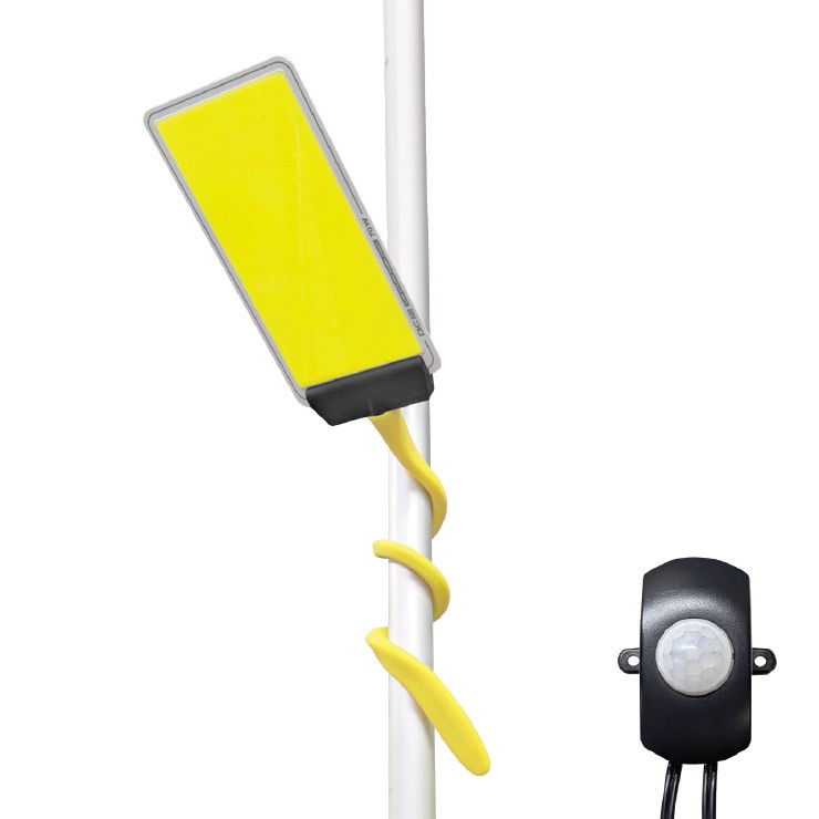 【メーカー直送】 【法人様限定】 DCC003-K MTO DC12V パネルライト くねくね棒タイプ 夜間センサー LED(昼光色) 4000lm