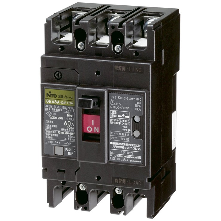 GE63A 3P 60A F30H �����H�� �R�d�u���[�J 3P3E 60AF 60A F30H