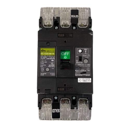 GE103A 3P 100A FVH �����H�� �R�d�u���[�J 3P3E 100AF 100A 100/200�؊�