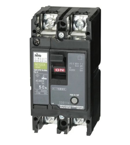 NE52CX 2P 50A �����H�� �T�[�L�b�g�u���[�J�E����`