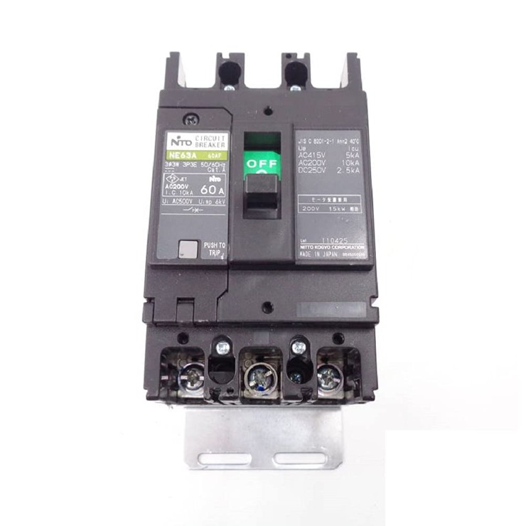 NE63A 3P 60A �����H�� �T�[�L�b�g�u���[�J�o�ό^ 3P3E 60AF 60A