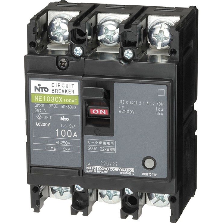 NE103CX 3P 60A �����H�� �T�[�L�b�g�u���[�J�E����`