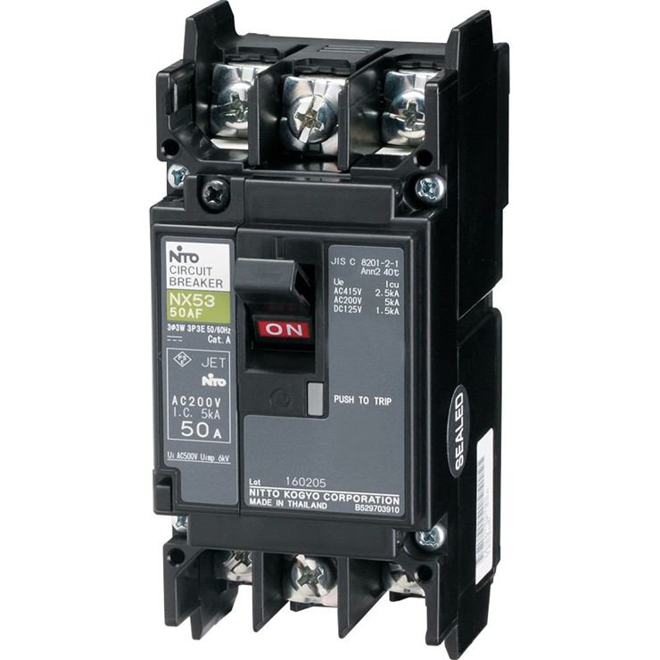 NX53 3P 50A �����H�� �X�����T�[�L�b�g�u���[�J 3P3E