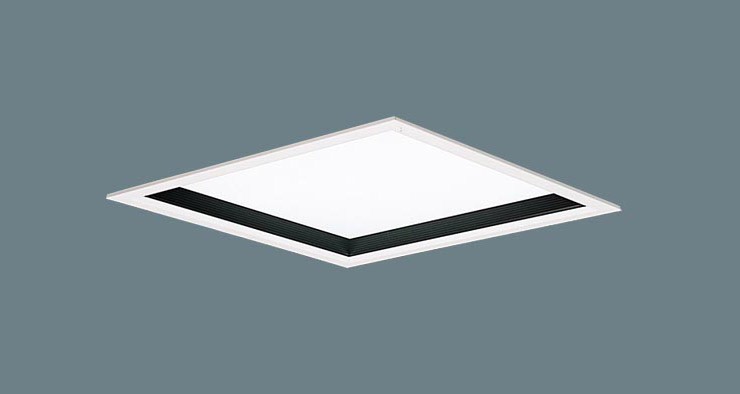 XL573PHFZLA9 パナソニック スクエア型ベースライト 450角 ブラック LED 温白色 調光 (XL573PHFK 後継品)