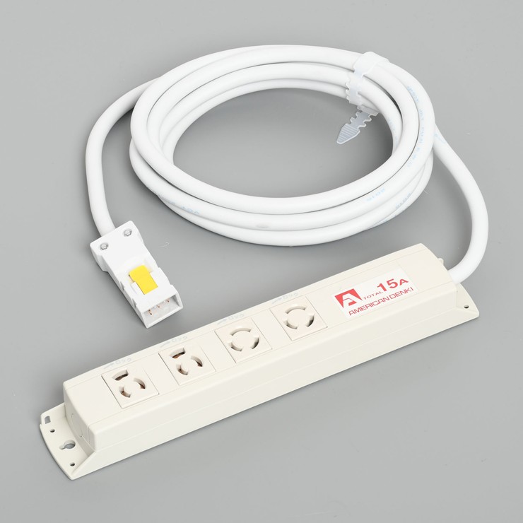 KC1046NF アメリカン電機 コンビOAタップ 3m ノイズフィルター付 4コ口
