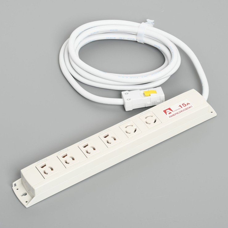 KC1246NF アメリカン電機 コンビOAタップ 3m ノイズフィルター付 6コ口