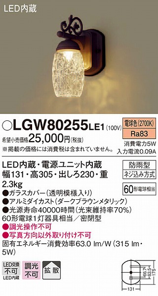 LGW80255LE1 pi\jbN |[`Cg LEDidFj