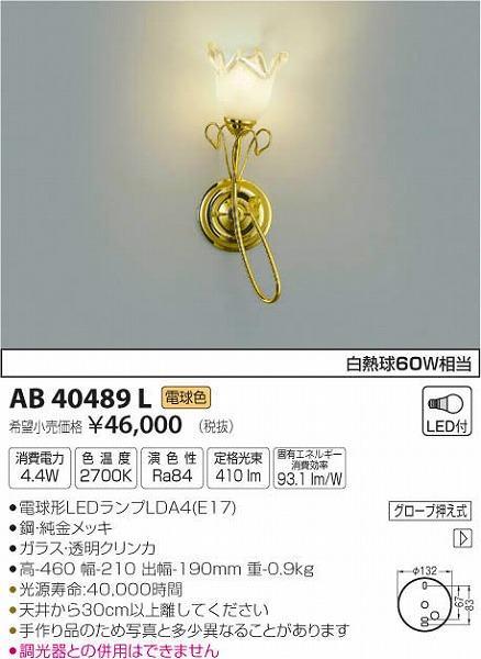 AB40489L RCY~ uPbg LEDidFj