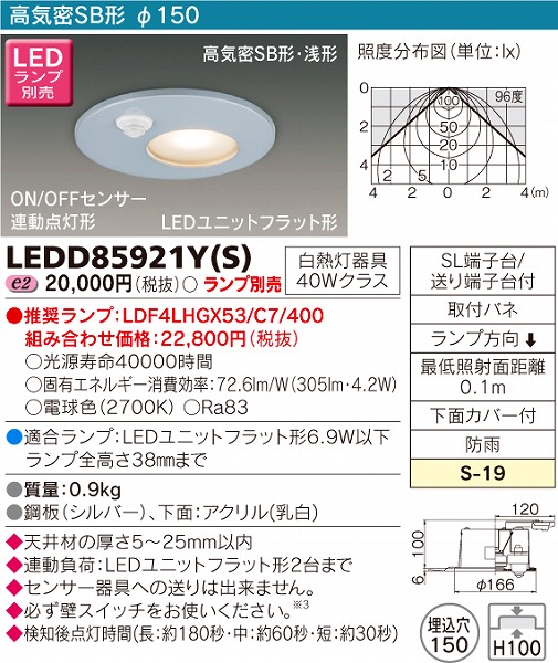 LEDD85921Y(S)  p_ECg LED ZT[t