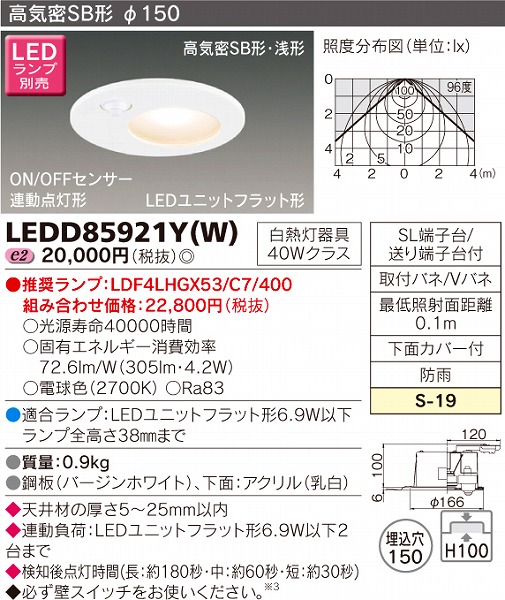 LEDD85921Y(W)  p_ECg LED ZT[t