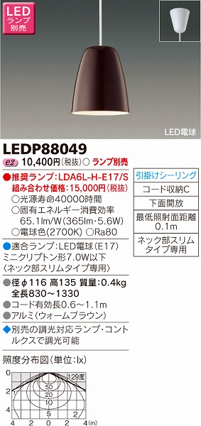 LEDP88049  ^y_g LED